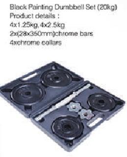 Vücut GeliştirmePower Dambıl Seti 4x1,25KG 4x2,5KG