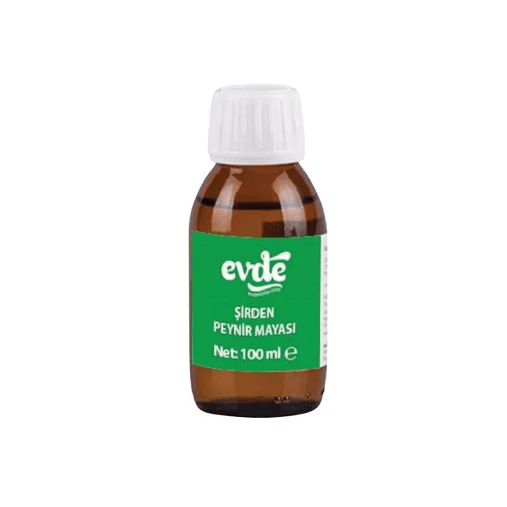 Evde Şirden Peynir Mayası 100 ml e