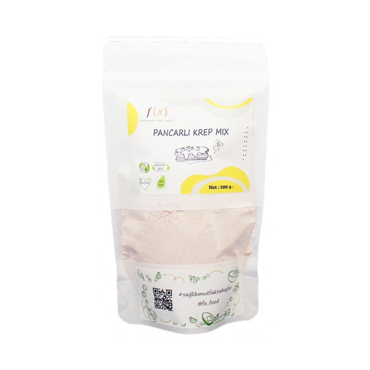 Fx Food Pancarlı Krep Karışımı Mix 200 g e