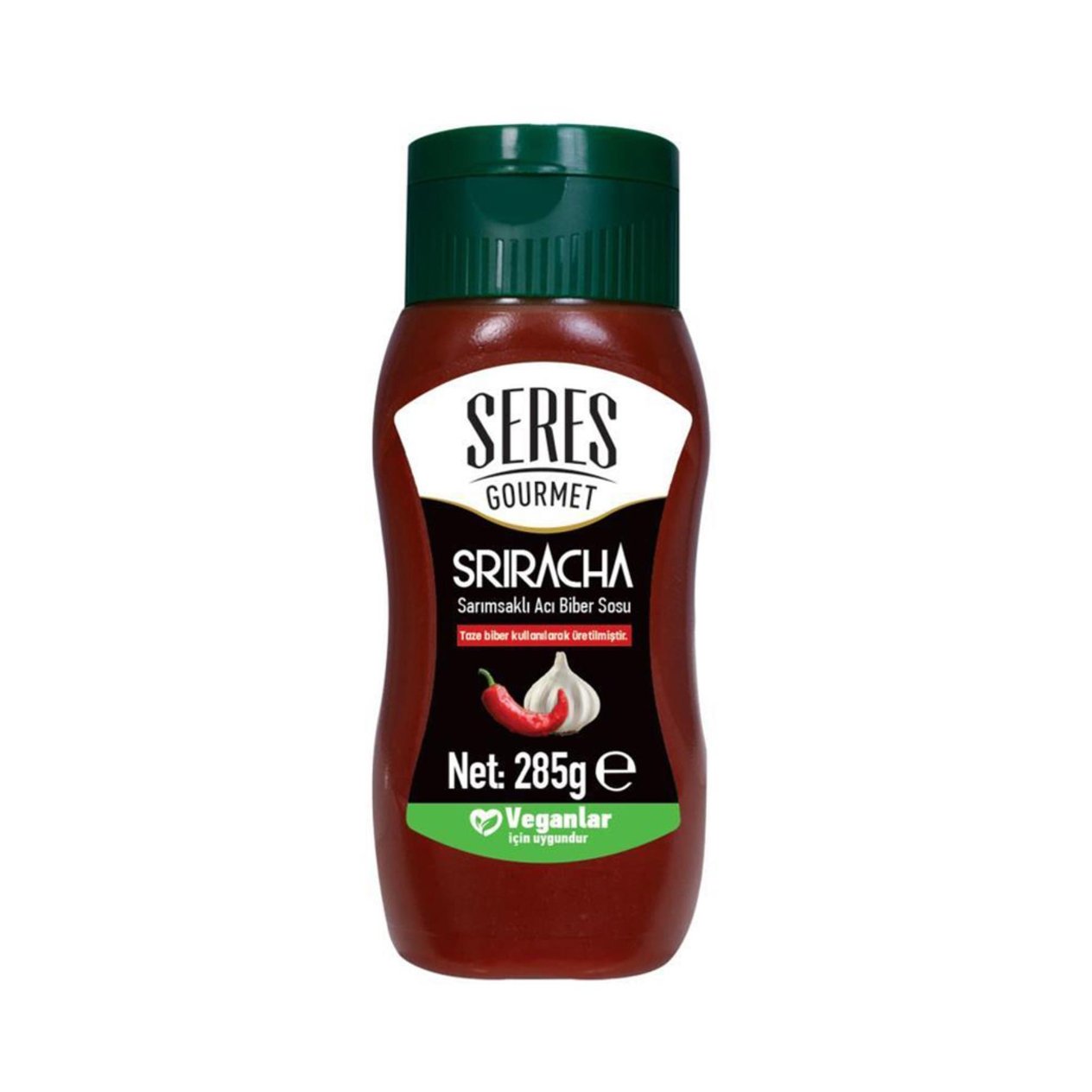 Seres Gourmet Srıracha Sarımsaklı ve Acı Biber Sosu 285 g e