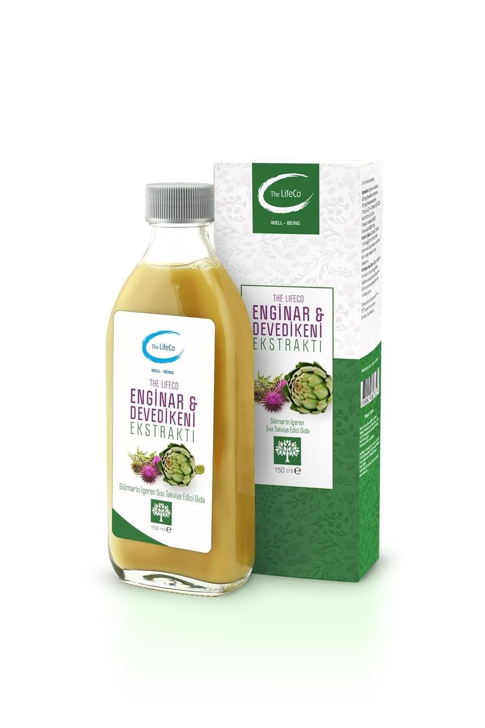 The LifeCo Enginar Devedikeni Sıvı Ekstraktı 150 Ml