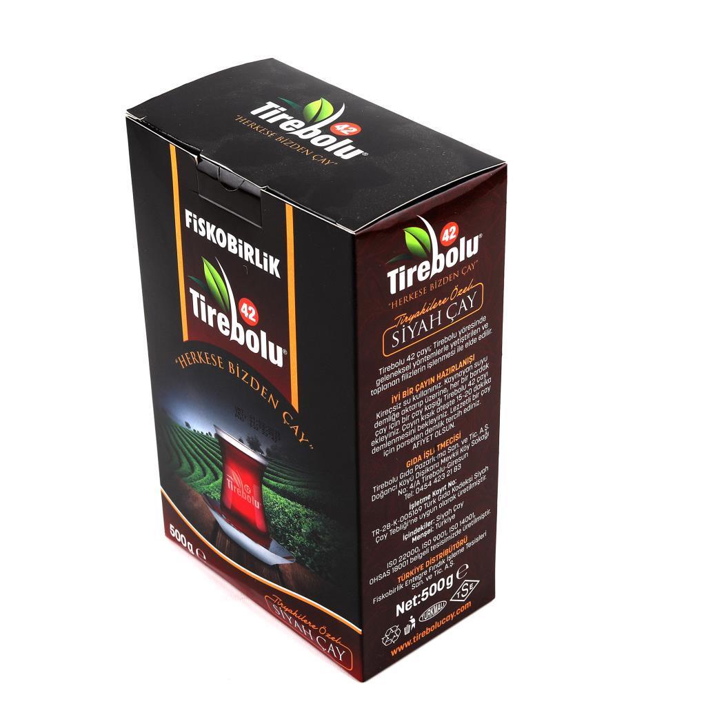 Tirebolu 42 Siyah Kutu Çay 500 g ℮