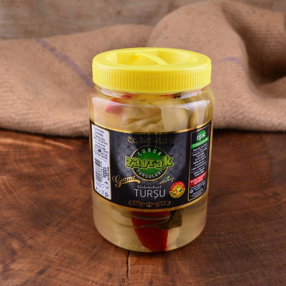 Zavrak Sarma Lahana Turşusu 1000 g e