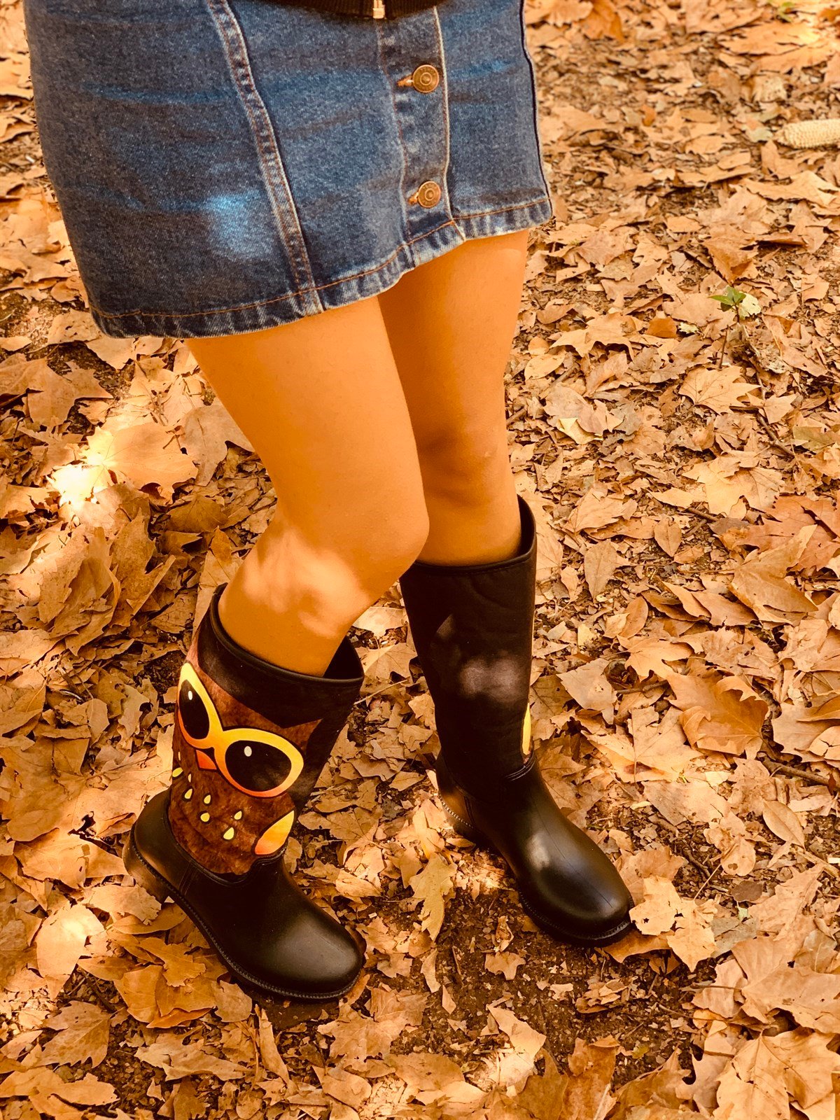 BAYKUŞ BASKILI YAĞMUR ÇİZMESİ DESENLİ YAĞMUR ÇİZMESİ RAIN BOOT WOMAN SHOES ER-002