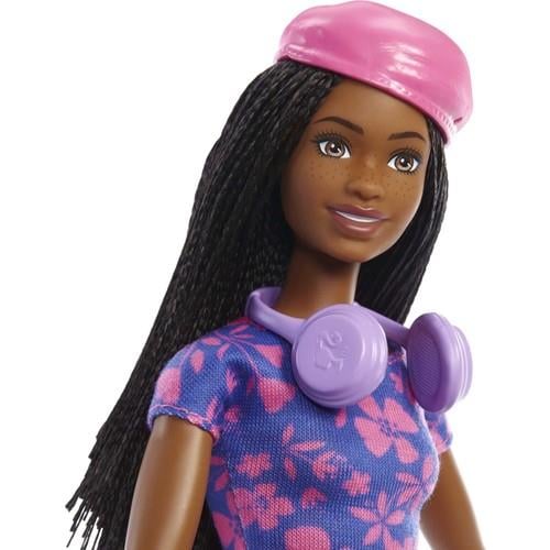Barbie Brooklyn Seyahat Bebeği ve Aksesuarları HGX55 Lisanslı Ürün