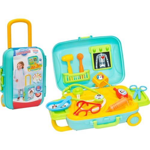 Çantalı Doktor Set Bavulum Dede Candy & Ken 9 Parça