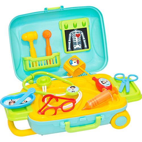 Çantalı Doktor Set Bavulum Dede Candy & Ken 9 Parça