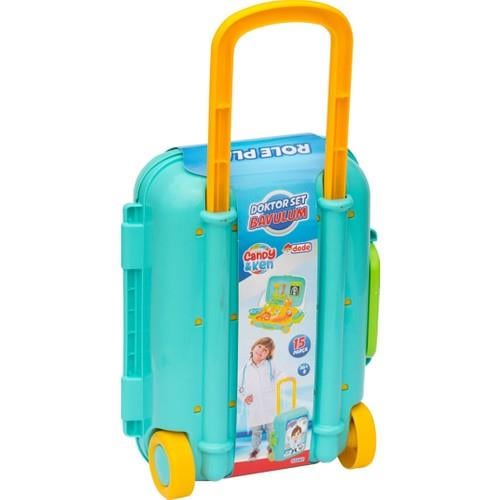 Çantalı Doktor Set Bavulum Dede Candy & Ken 9 Parça
