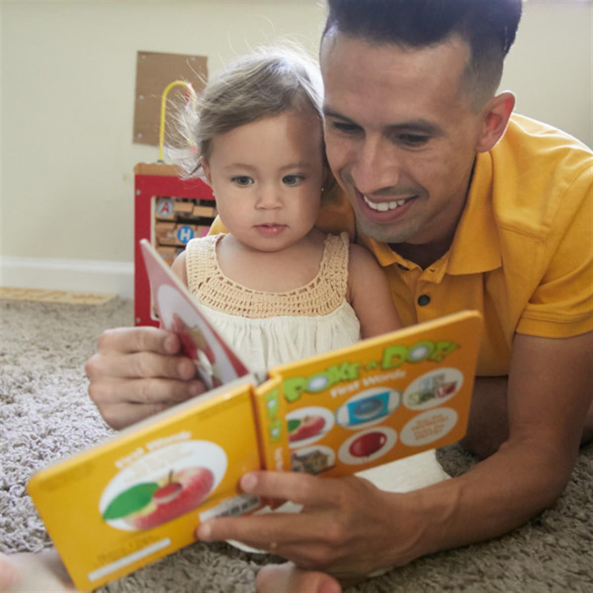 Melissa and Doug Poke-A-Dot - İnteraktif Kitap - First Words