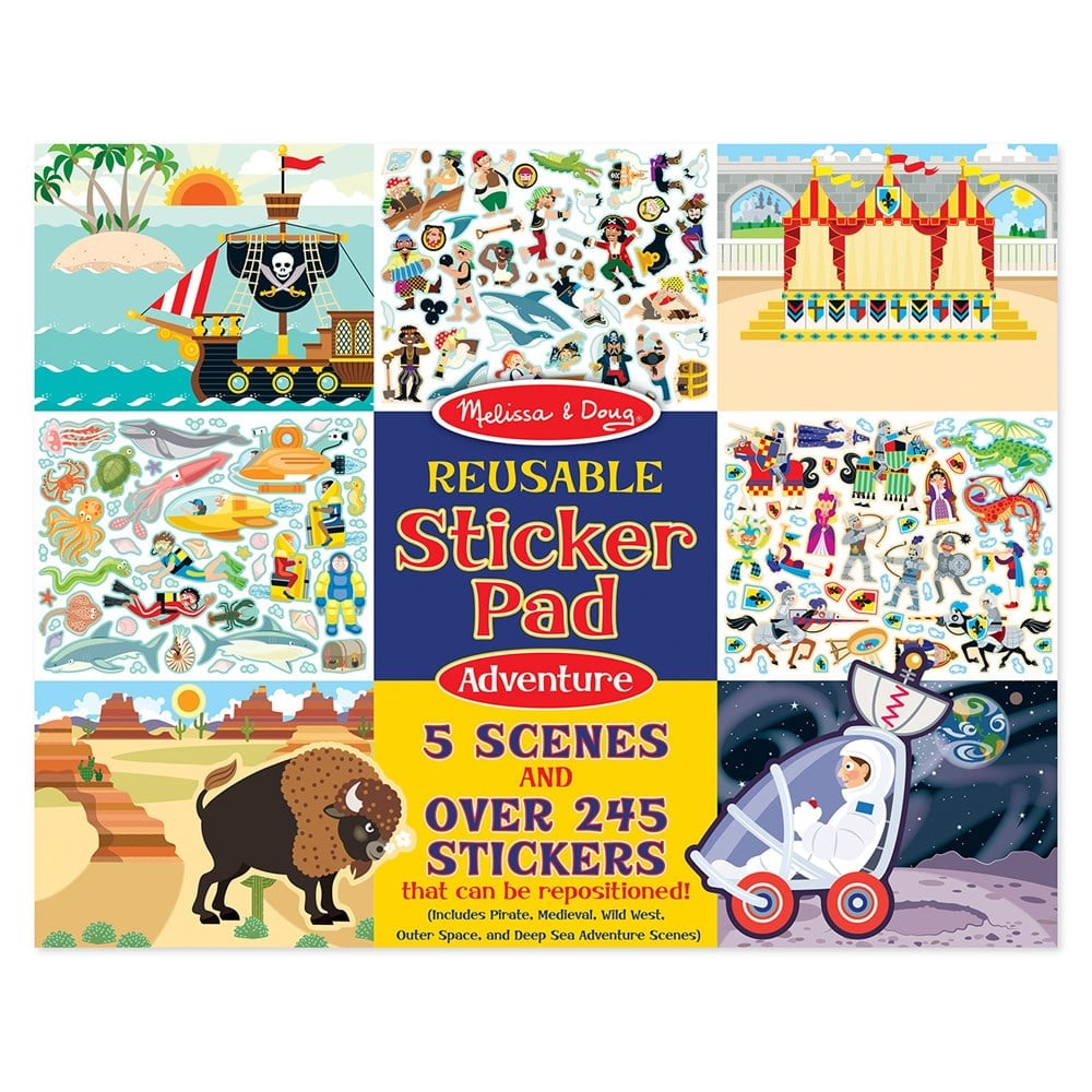 Melissa and Doug TAK ÇIKAR ÇIKARTMA KİTABI - MACERA