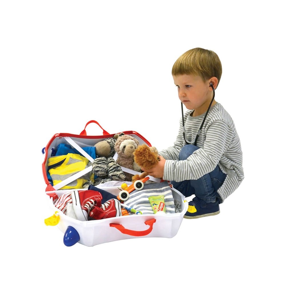 TRUNKİ ÇOCUK BAVULU - AMBULANS -ABBİE (ANTİBAKTERİYEL)