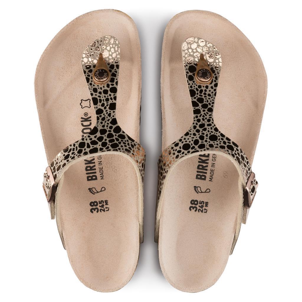 Birkenstock 1005674 Gizeh BS Metallic Stones Copper Kadın Terlik