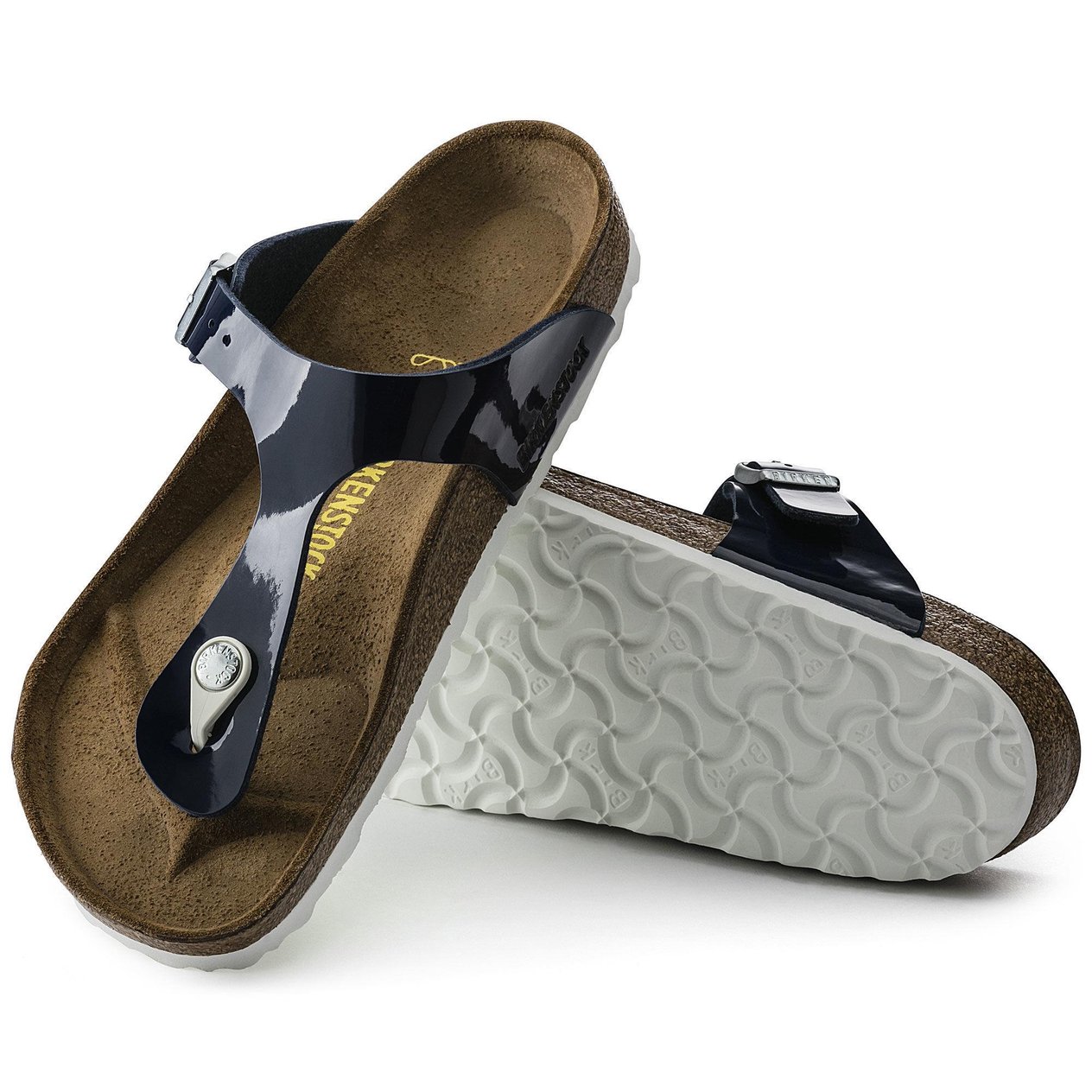 Birkenstock 845881 Gizeh Birko Flor Dress Blue Kadın Terlik