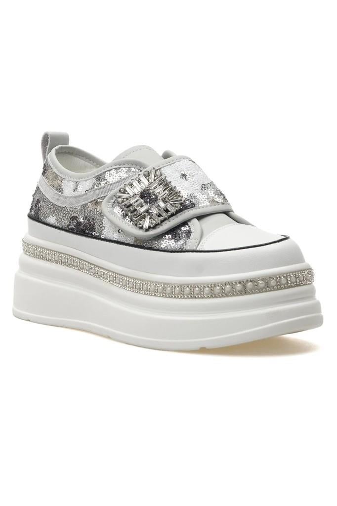 Guja 25Y423-1 Gri Kadın Sneaker