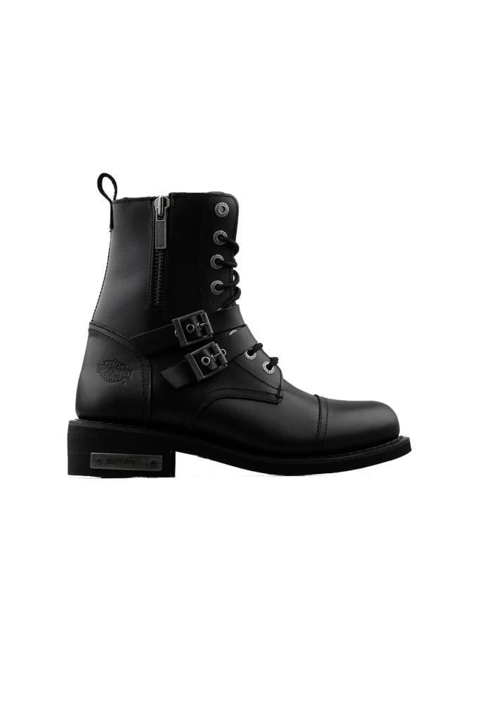 Harley Davidson Austın Black Deri Erkek Bot