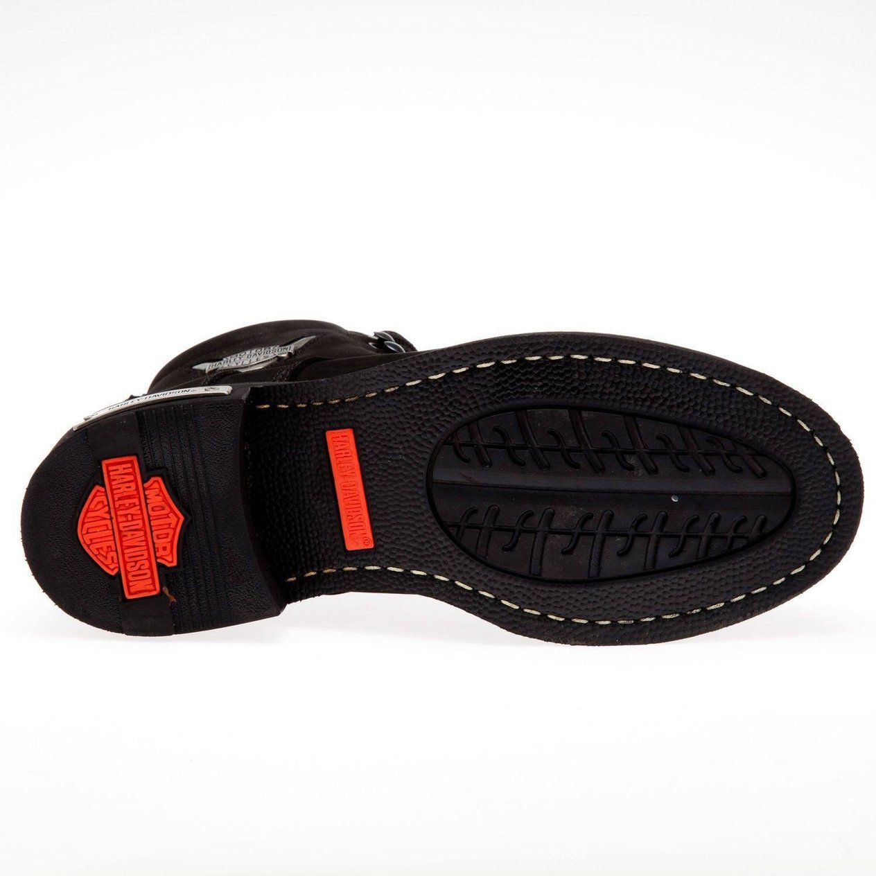 Harley Davidson Gibson Black Nubuk Erkek Bot