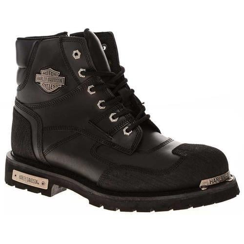 Harley Davidson  Zak Black Deri Erkek Bot