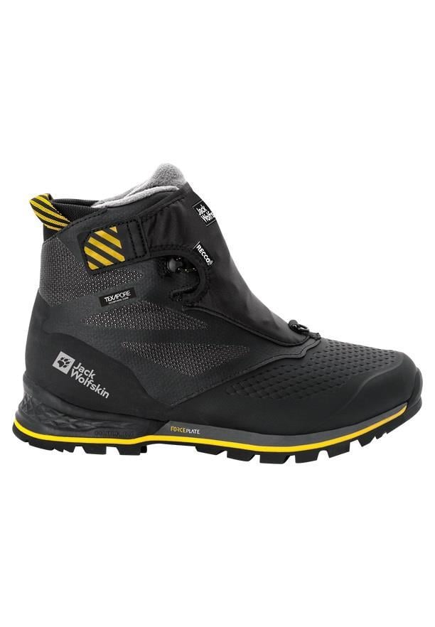 Jack Wolfskin 4053991 1995 Series Texapore Mid M Black/Burly/Yellow XT Erkek Dağ Botu