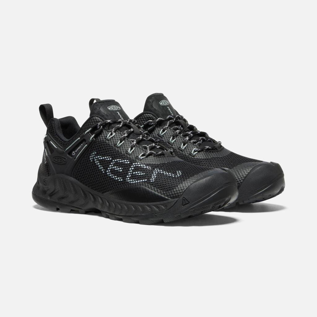 Keen 1026685 NXIS Evo Wp Black/Cloud Blue Kadın Outdoor Ayakkabı