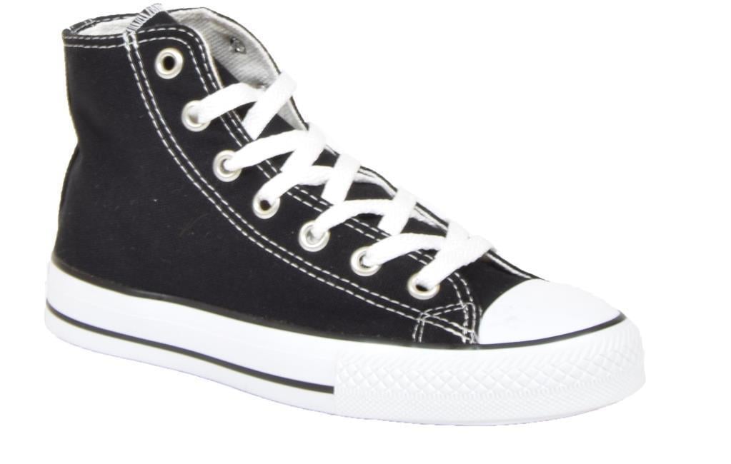 Kuum K8804 Siyah Bilekli Converse Kadın Spor Ayakkabı