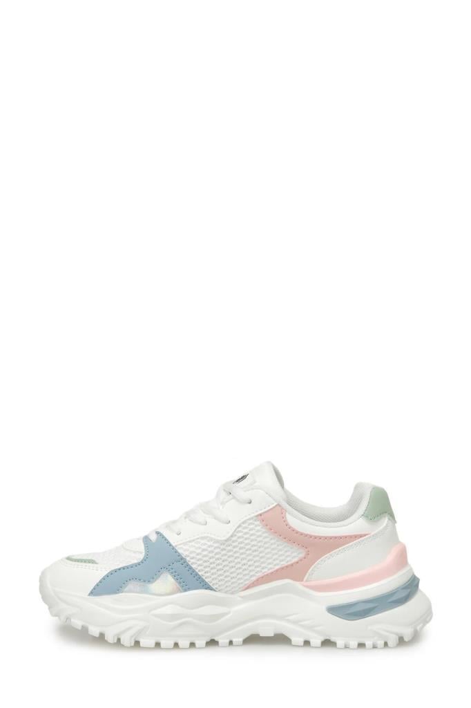 Lumberjack 101532062 Chuke 4FX Beyaz/Mavi/Pembe Kadın Sneaker