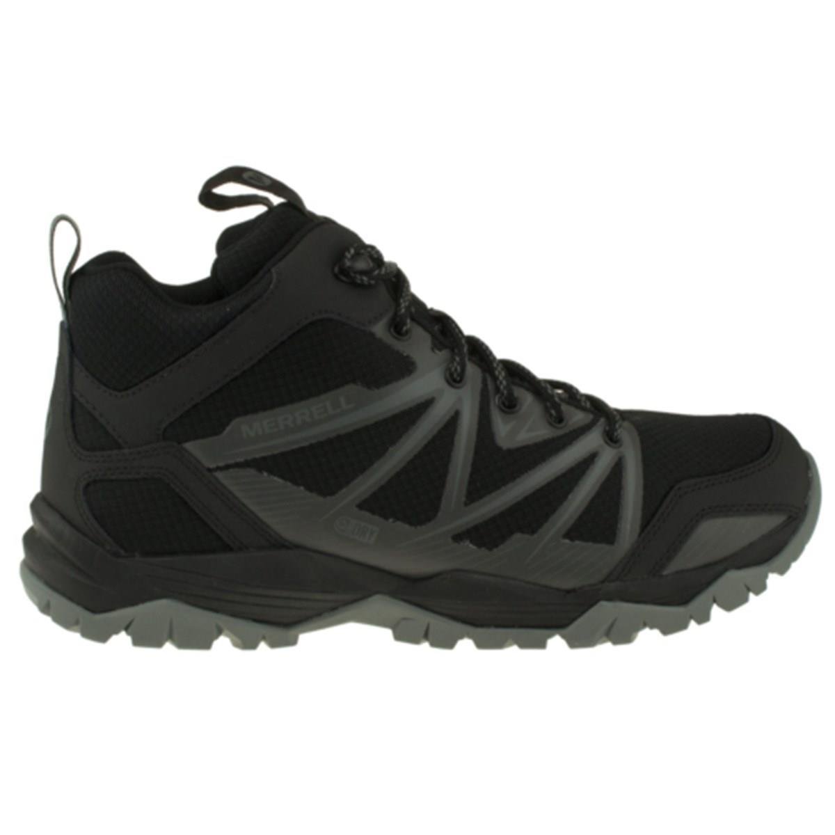 Merrell Capra Rise Mid j36860 Waterproof Black Kadın Outdoor Bot