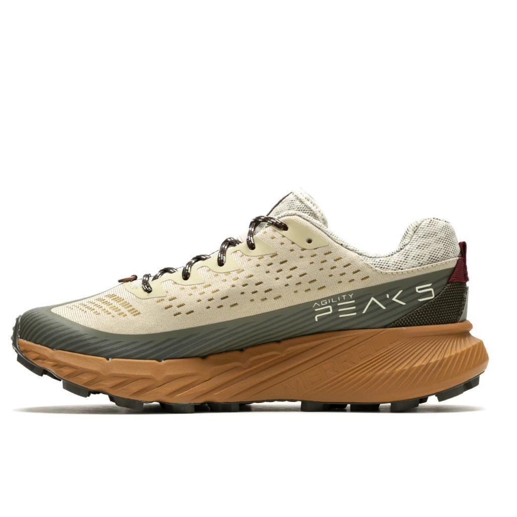 Merrell J067767 Agility Peak 5 Oyster/Olive Erkek Outdoor Ayakkabı