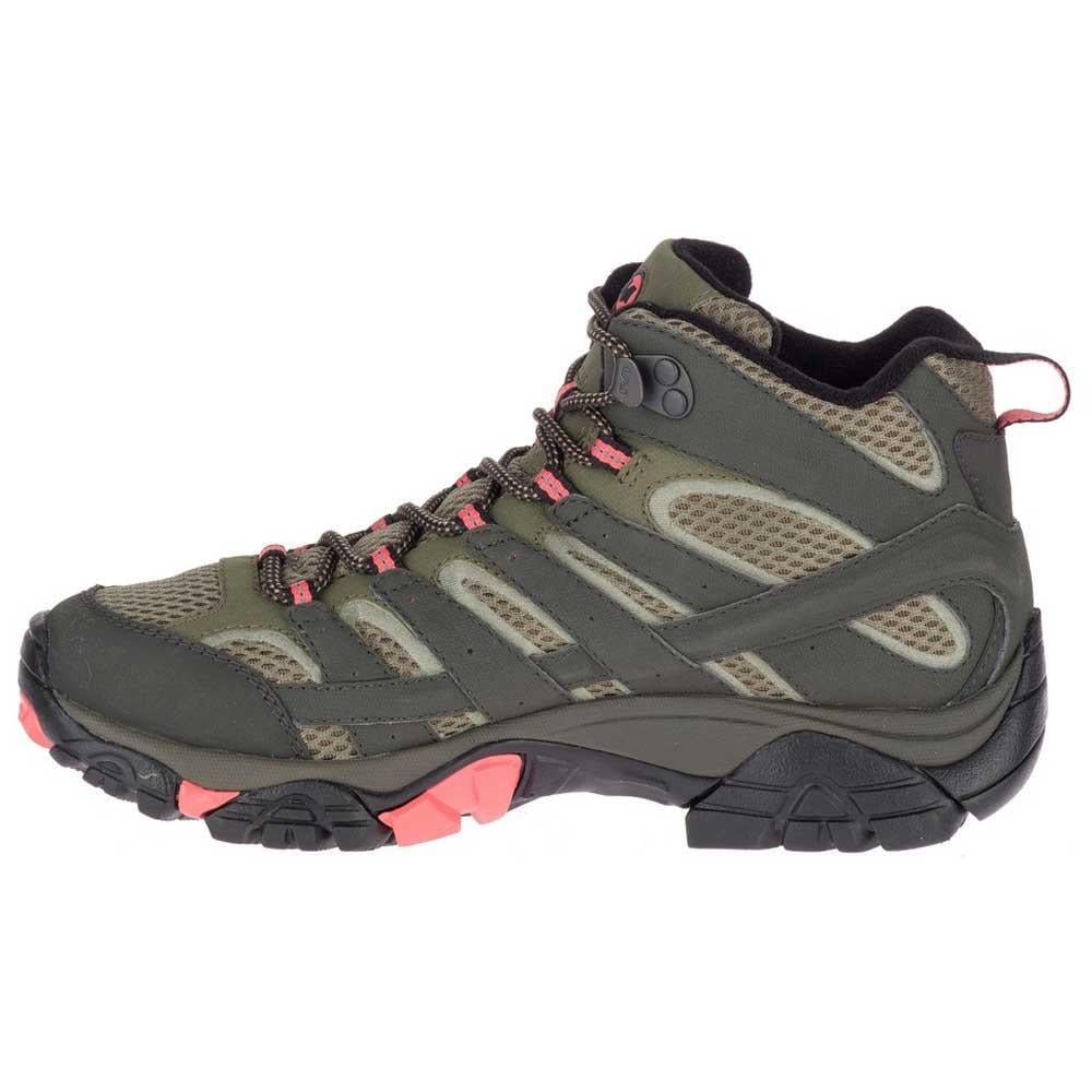 Merrell J41094 Moab 2 Mid Gtx Beluga/Olıve Kadın Outdoor Bot