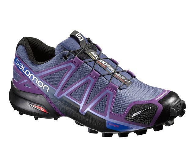 Salomon 383094 SpeedCross 4 CS W Stateblue/Cosmic Purple/Black Kadın Outdoor Ayakkabı