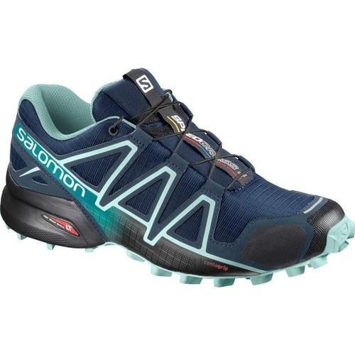 Salomon 402431 Speedcross 4 Poseidon/Eggshell Blue Black Kadın Outdoor Ayakkabı