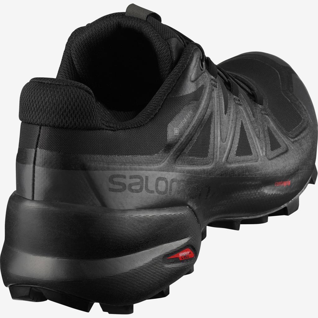 Salomon 407953 Speedcross 5 GTX Black/Black/Phantom Outdoor Erkek Ayakkabı