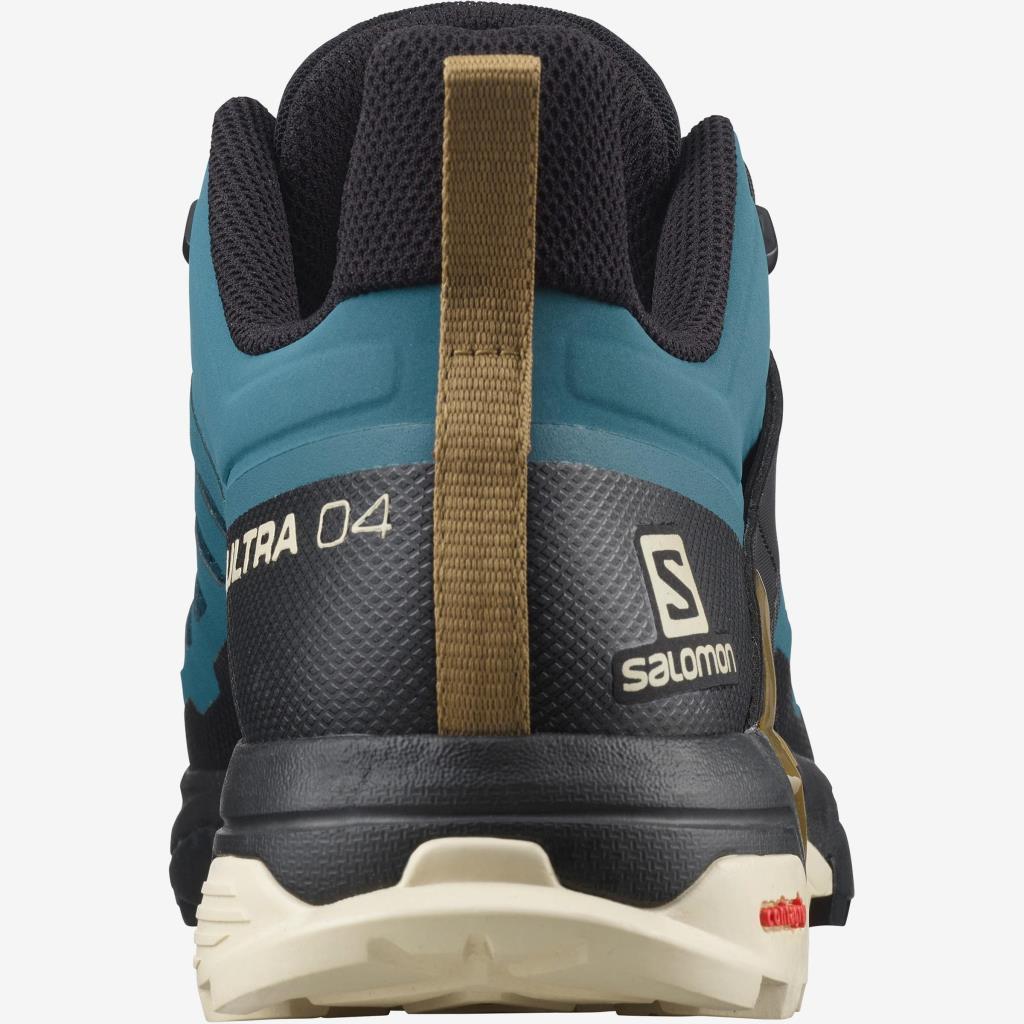 Salomon 414530 X Ultra 4 Mallard Blue/Bleached Sand/Bronze Erkek Outdoor Ayakkabı