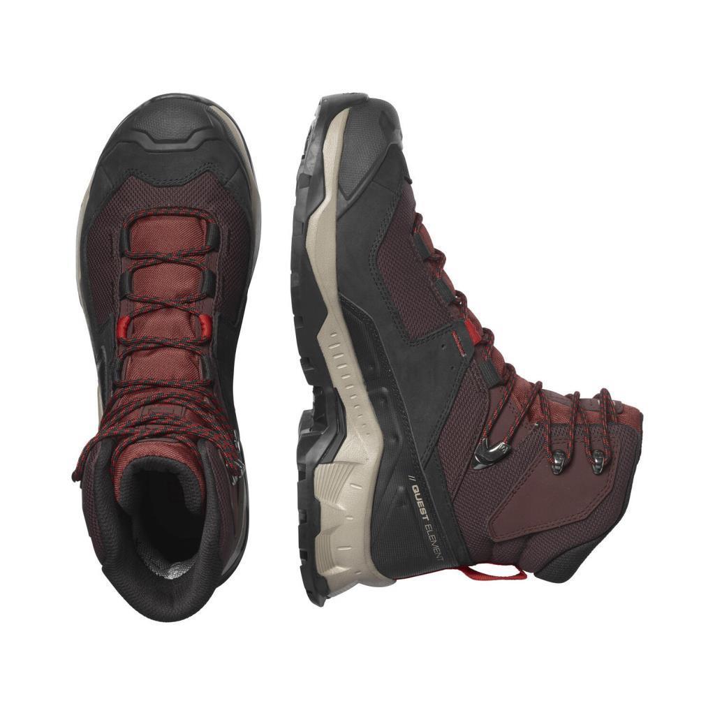 Salomon 414572 Quest Element Gtx Chocolate Plum/Madder Brown/Berry Erkek Outdoor Bot