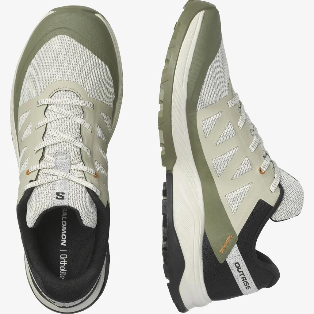 Salomon 471433 OUTrise Moss Gray/Deep Lichen/Green Sugar/Almond Erkek Outdoor Ayakkabı