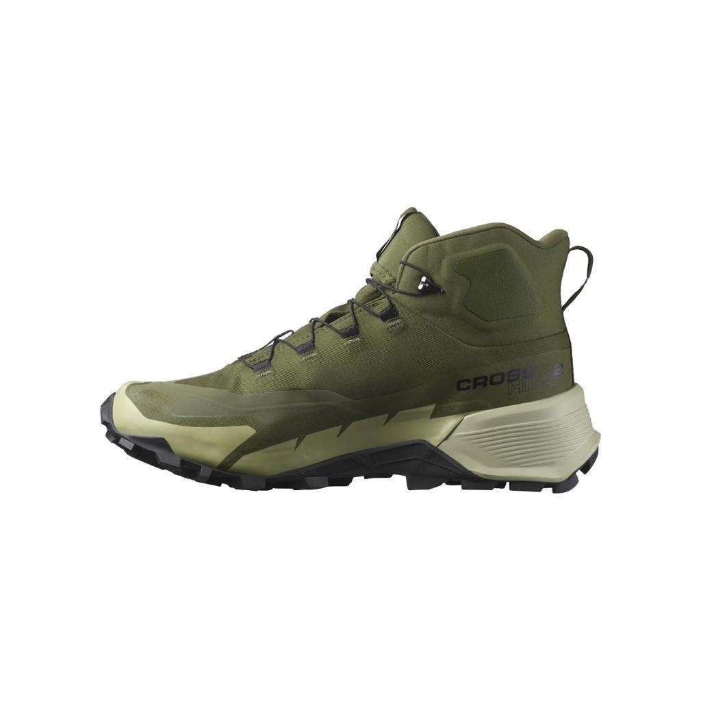Salomon 471465 Cross Hike Mid GTX 2 Olive Night/Moss Gray/Black Erkek Outdoor Bot