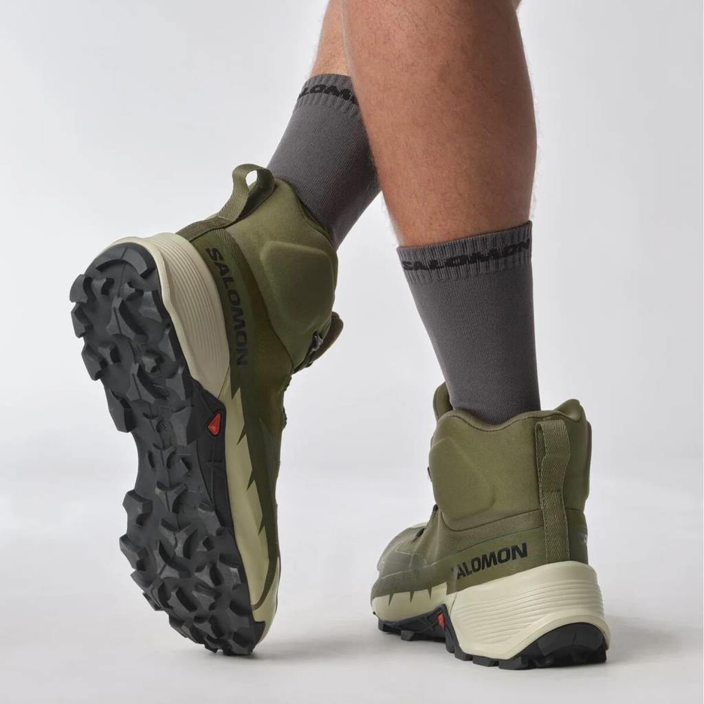 Salomon 471465 Cross Hike Mid GTX 2 Olive Night/Moss Gray/Black Erkek Outdoor Bot