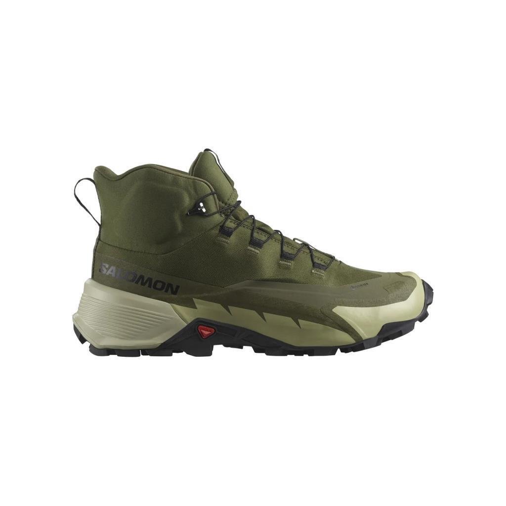 Salomon 471465 Cross Hike Mid GTX 2 Olive Night/Moss Gray/Black Erkek Outdoor Bot