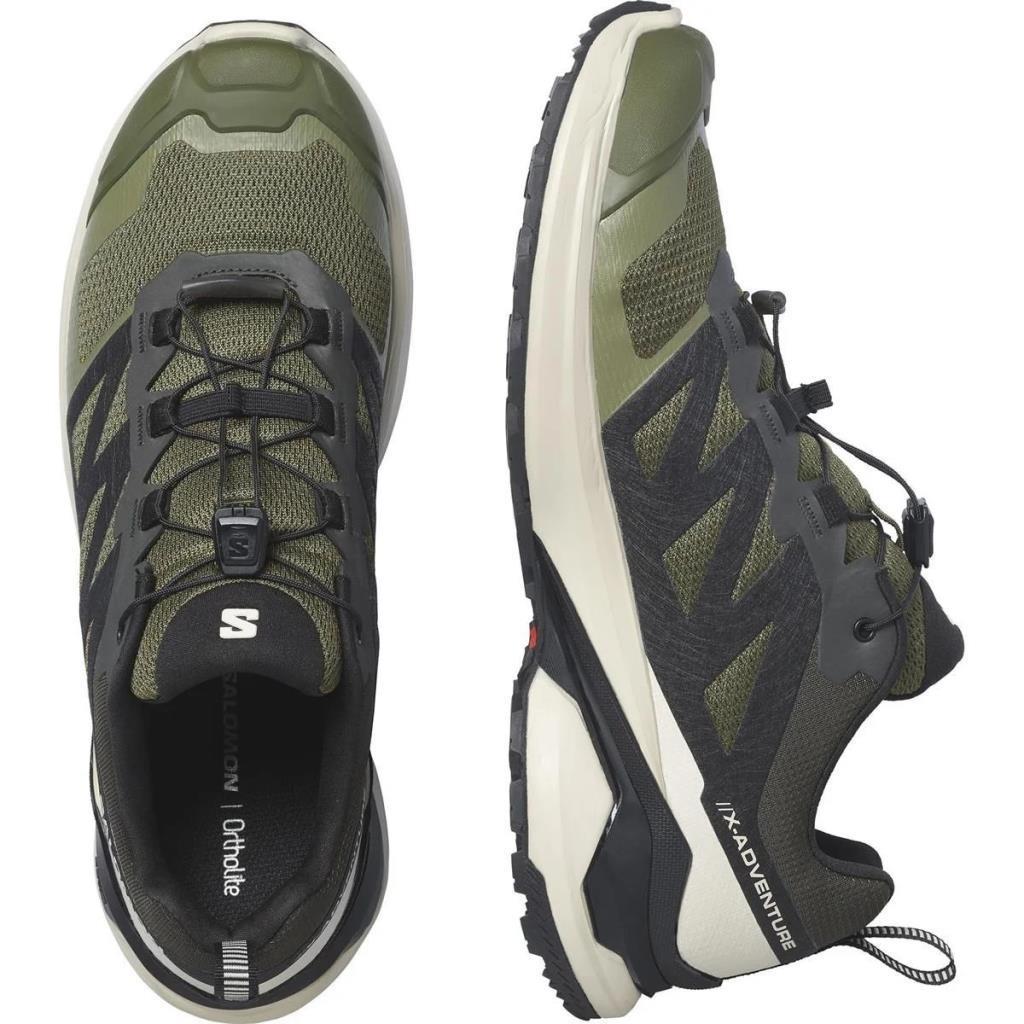 Salomon 473209 X-Adventure Olive Night/Rainy Day/Black Erkek Outdoor Ayakkabı