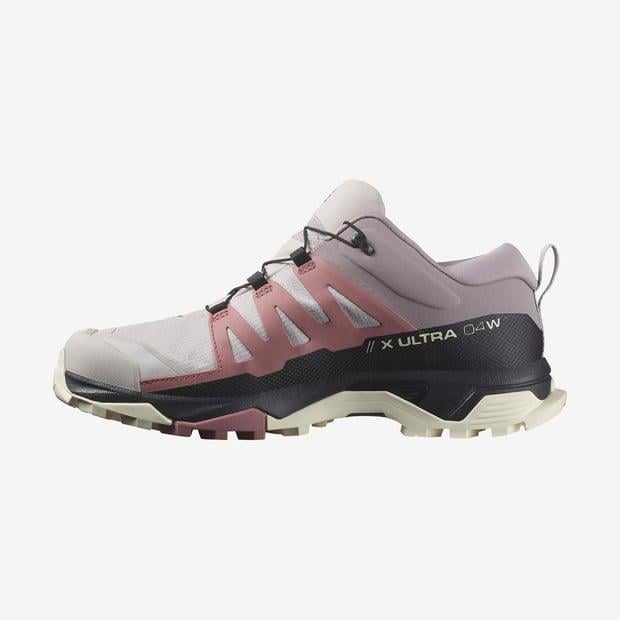 Salomon 474540 X Ultra 4 GTX W Ashes of Roses/Light Mahogany/Almond Kadın Outdoor Ayakkabı