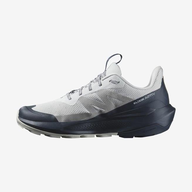 Salomon 474554 Elixir Activ Glacier Gray/Carbon/Slate Green Erkek Outdoor Ayakkabı