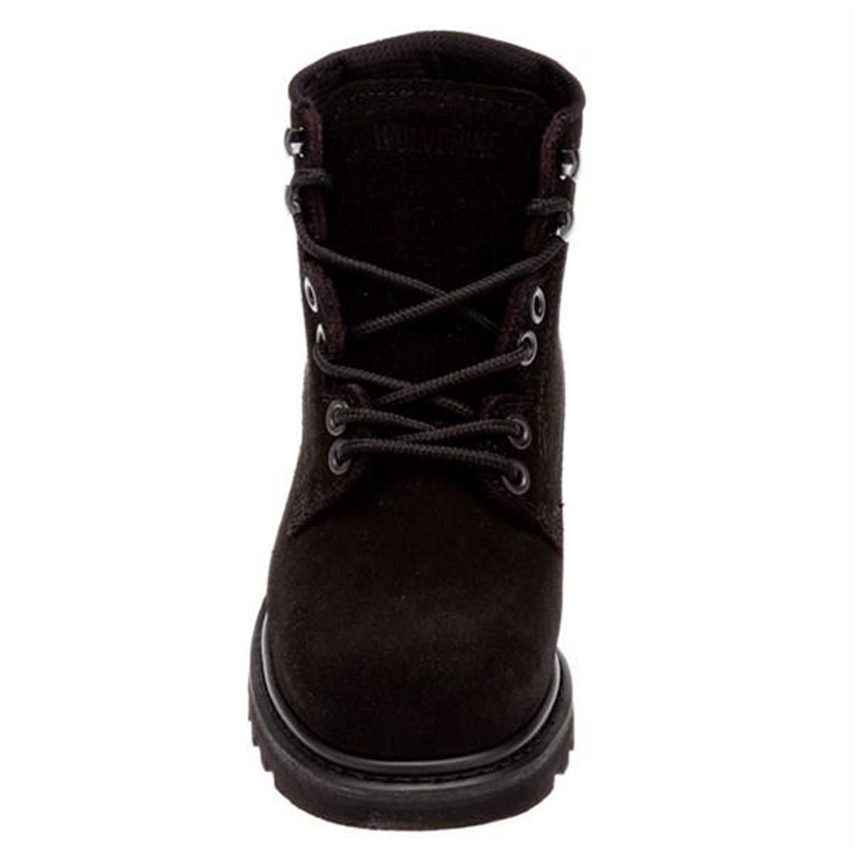 Wolverine Badlands 6 Black Nubuk Erkek Bot