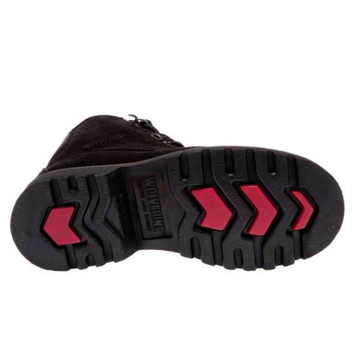 Wolverine Badlands 6 Black Nubuk Erkek Bot