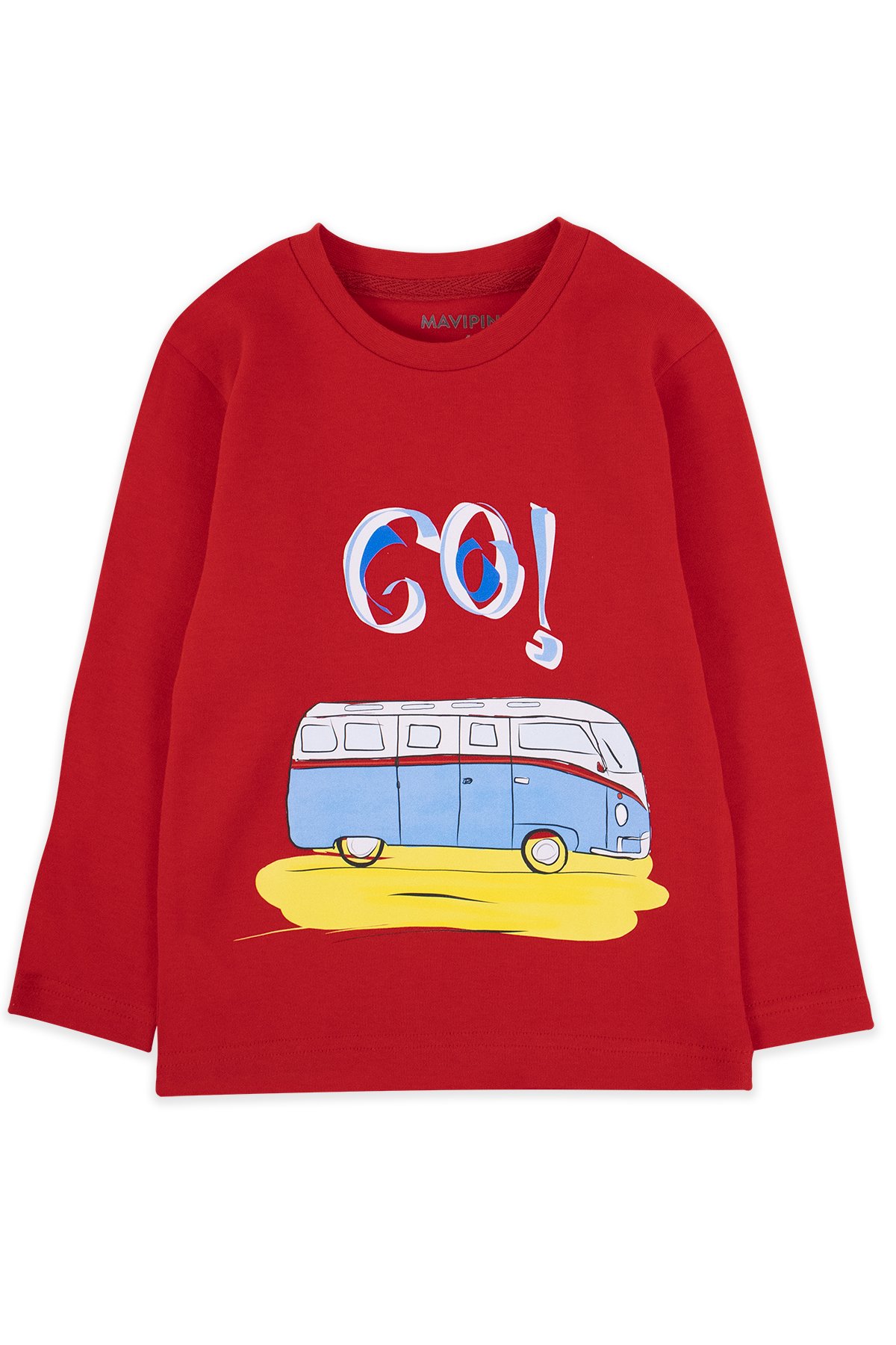 230901006 Erkek Go Uzun Kol T-Shirt Kırmızı