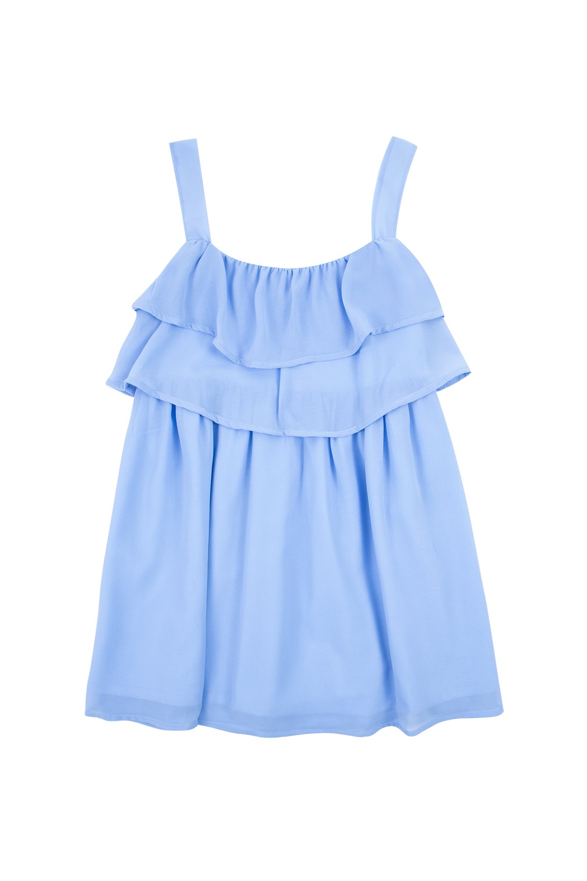 Chiffon Dress Blue