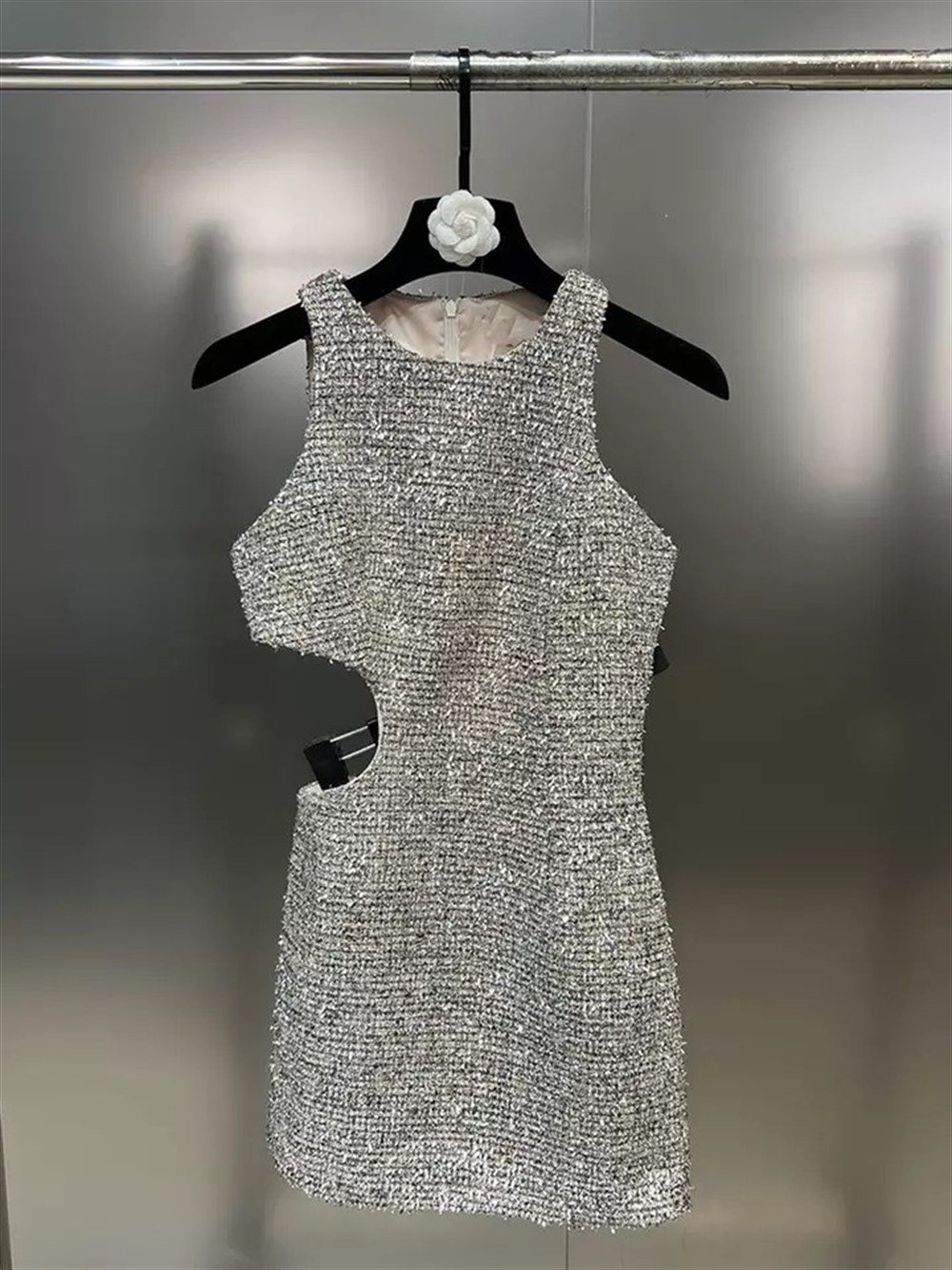 Işıltılı Mini Tasarım Elbise
