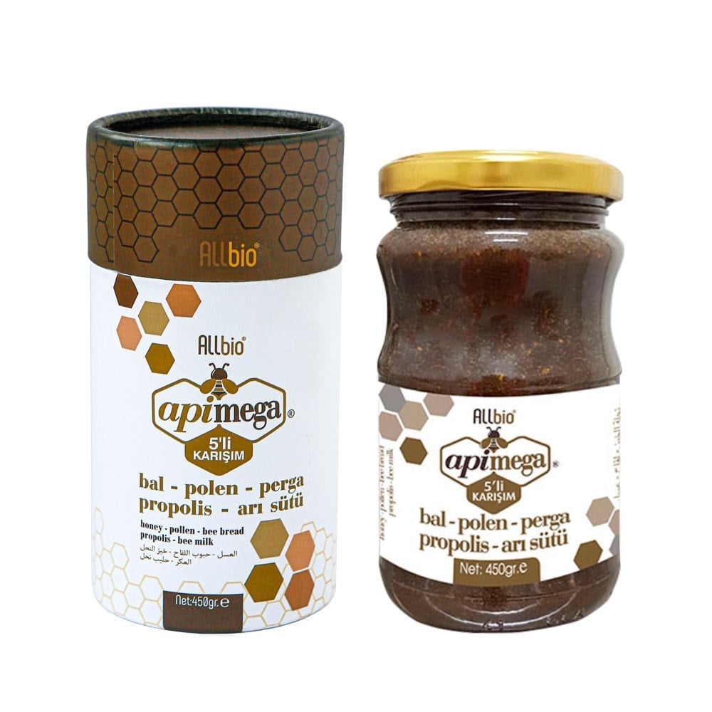 Allbio - APİMEGA 5'li Karışım (450 gr)