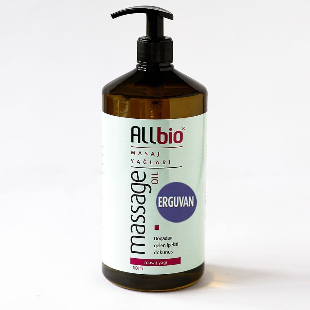 Allbio - Masaj Yağı - Erguvan (1 litre)