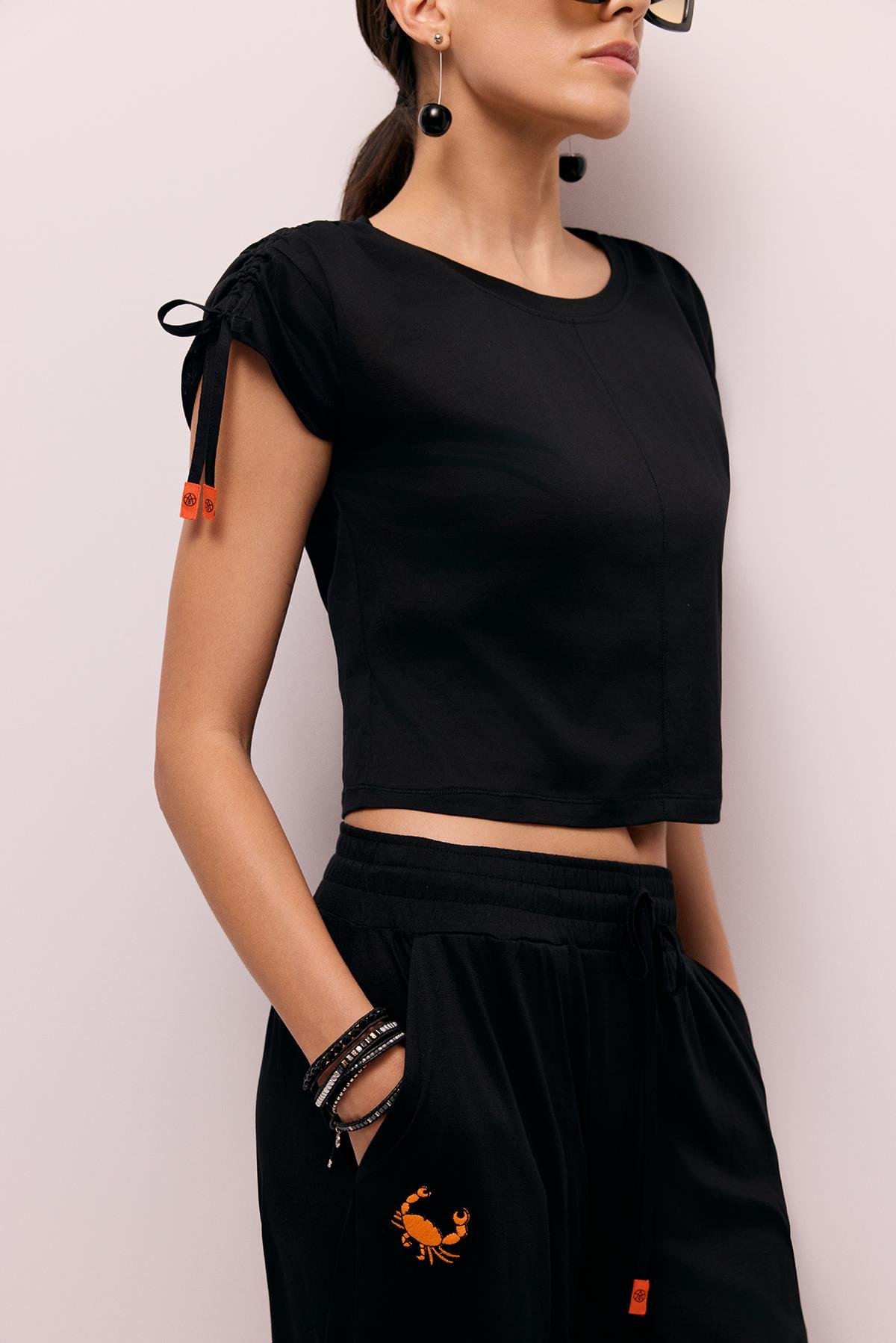 Druzy Crop Top