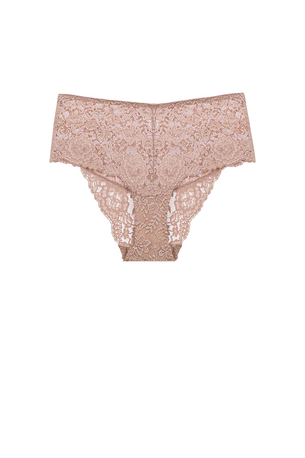 Gıiselle High Waist Briefs Beige