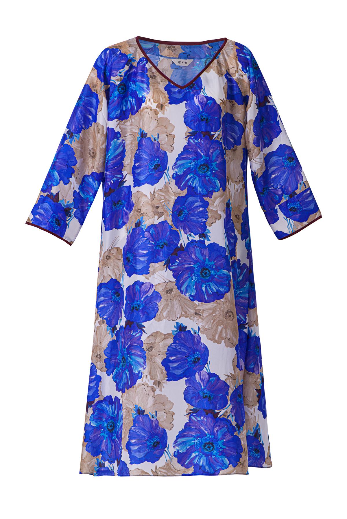 Hawaii Silk Long Dress